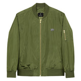 Doom Lagoon Embroidered Bomber Jacket